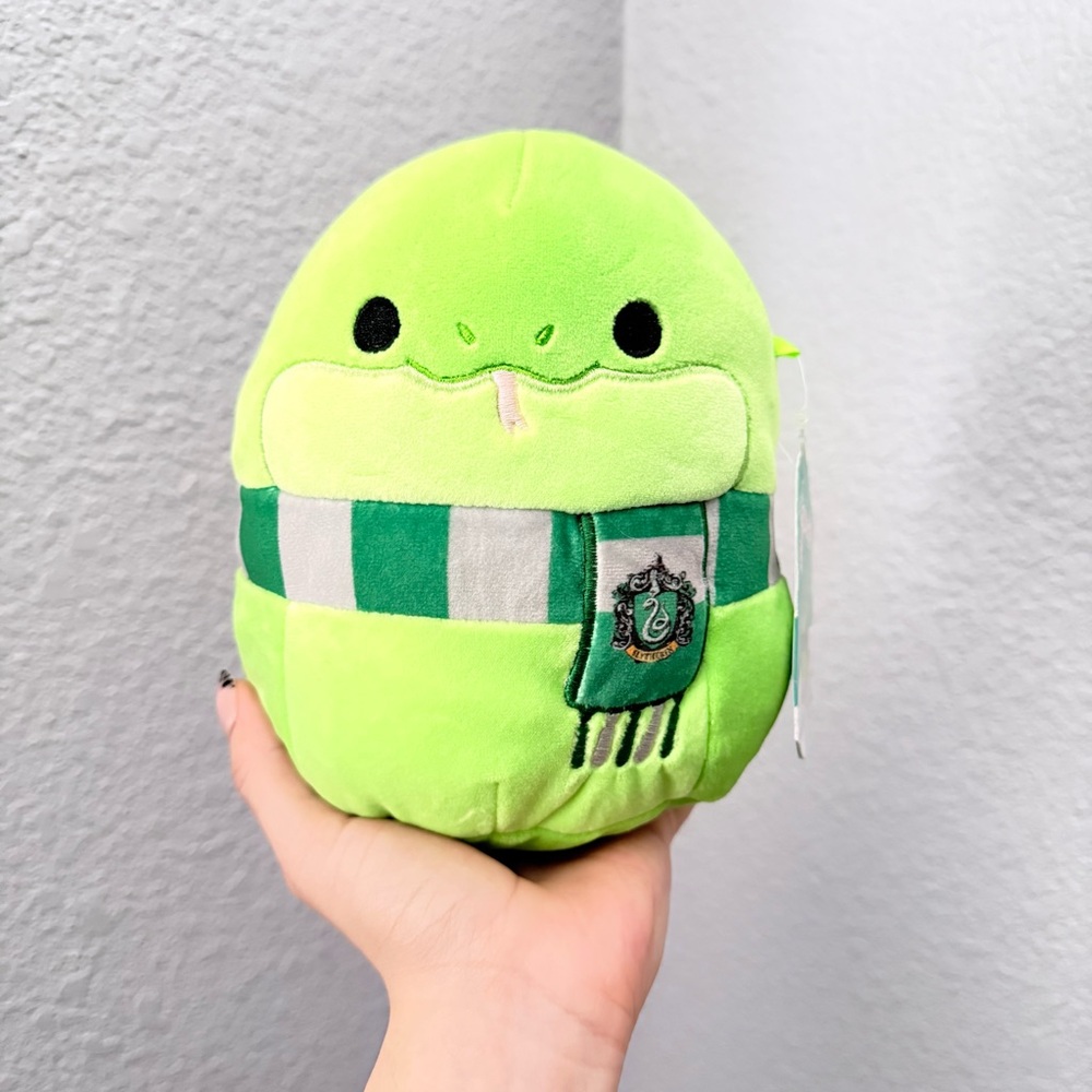 8” Slytherin Snake Harry Potter Squishmallows NWT